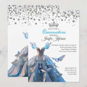 Convite Elegante de Quinceanera
