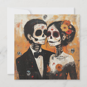 Convite Elegante Día de los Muertos