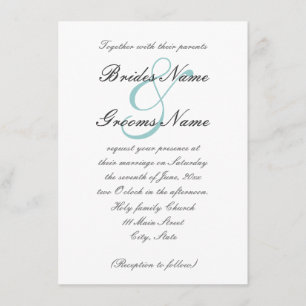 Convite elegante do casamento da pia batismal do