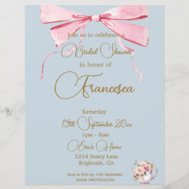 Convite Elegante do Partido do Tea Regência do chá