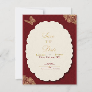 Convite Elegante Editável