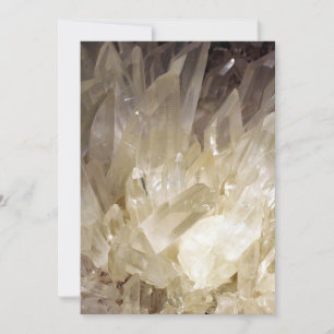 Convite Elegante Energy Graphic Clear Quartz