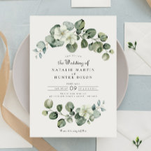Elegante Eucalyptus Deixa Arch Casamento Verde