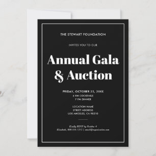 Convite Elegante Evento Corporativo Empresarial Minimalist