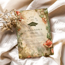 Elegante Festa de formatura de Sangue de Flor Selv