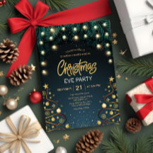 Elegante Festa de Natal Corporativa na Véspera de