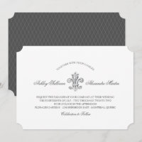 Elegante Fleur de Lis Wedding 3