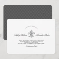 Elegante Fleur de Lis Wedding Combo 2