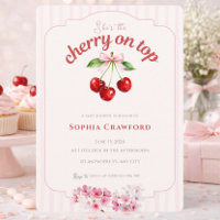 Elegante Flor de Cerejeira no Topo Rosa Vermelho C