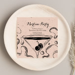 Convite Elegante Martini Bebe Adulto Festa de aniversário<br><div class="desc">Este convite é perfeito para qualquer ocasião especial, seja um aniversário de 21rua, 40 ou 50 anos, um aniversário ou qualquer outro evento que exija um tema sofisticado e moderno. O design apresenta um vidro martini clássico, com uma mensagem celebratória escrita em caracteres elegantes. Este é um cartão digital que...</div>