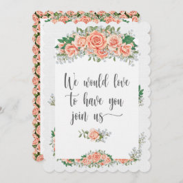 Convite Elegante para Estoque Linen