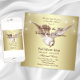 Convite Elegante Porta Dourada No Memorial De Amor (Available for instant download and printed announcements.)