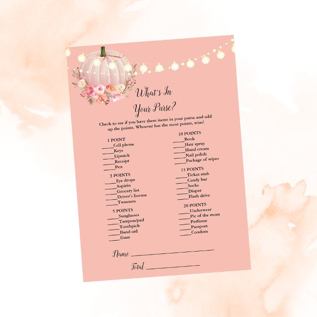 Convite Elegante Pumpkin O que há no seu jogo de Chá (Criador carregado)