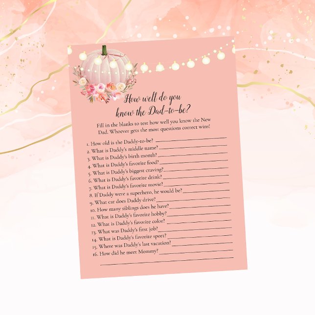 Convite Elegante Pumpkin Que Conhece O Melhor Jogo De Chá  (Criador carregado)