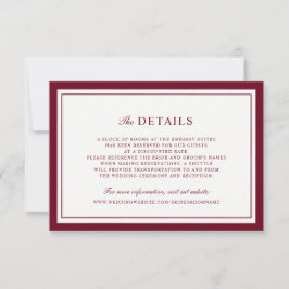 Convite Elegante Quadro de Casamento com Moldura de Borda 