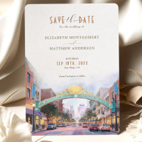 Elegante San Diego, California Save-the-Date