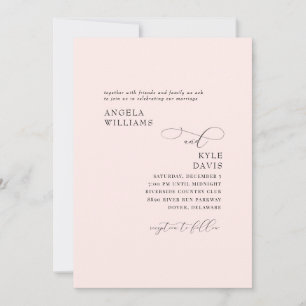 Convite Elegante Simplesmente Não Enche Casamento De Pais