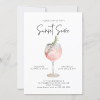 Elegante Sunset Soiree Bebe Cocktail