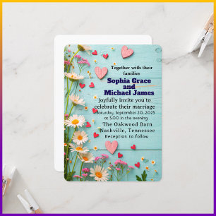 Convite Elegante Verde Deixa a Natureza Design   Botão Mín