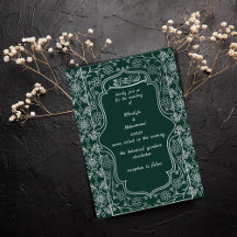ELEGANTE, verde-esmeralda branco, CASAMENTO ISLÂMI