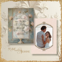 Elegante Vintage Clássico, Cor-de-rosa Formal, Dou
