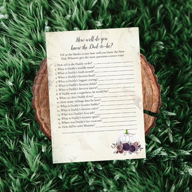 Convite Elegante White Pumpkin Que Conhece O Melhor Jogo D (Criador carregado)