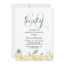 Elegante White Rose Eucalyptus Flora 60º Aniversár