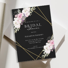 Convite Elegantes Brautparty Boho Einladung