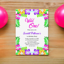 Elegantes Rosas Rústicas Wild One Floral 1º Aniver