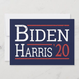 Convite Eleição 2020 - Biden Harris I