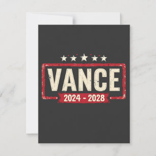 Convite Eleição De Jd Vance Trump 2028 Presidente Votação
