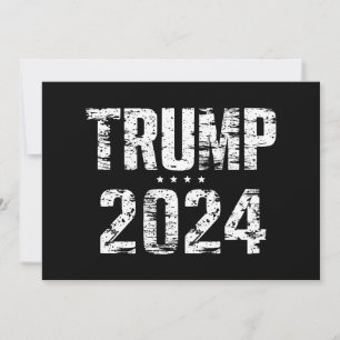 Convite Eleição Mantenha o Excelente Americano Trump 2024