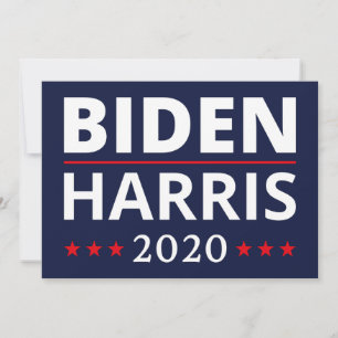 Convite Eleições 2020 - Biden Harris II