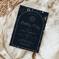 Elemento Místico Celestial Starsign Aniversário