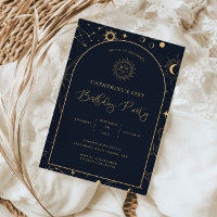 Elementos Místicos Celestiais aniversário de 21 an