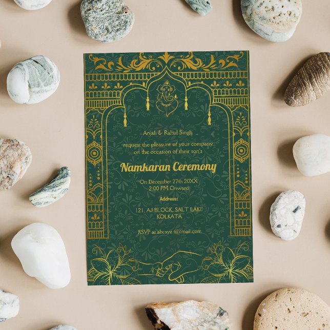 Convite Elementos para Ouros da Cerimônia de Nomeação de N (Criador carregado)