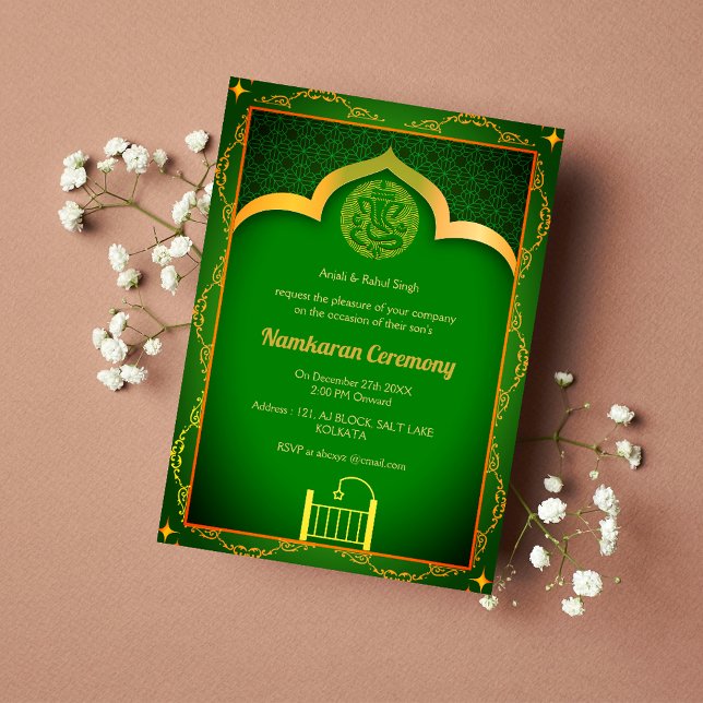 Convite Elementos para Ouros da Cerimônia de Nomeação de N (Criador carregado)