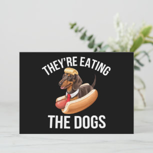Convite Eles Estão Comendo Os Cachorros Debate Donald Trum