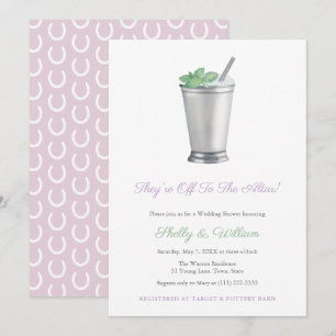 Convite Eles estão indo para o Chá de panela de ferradur