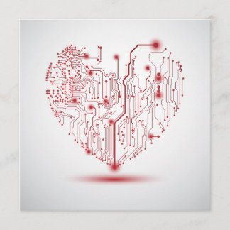 Convite elétrico do coração