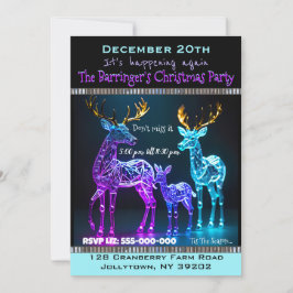 Convite Eletro Reindet Festa de Natal