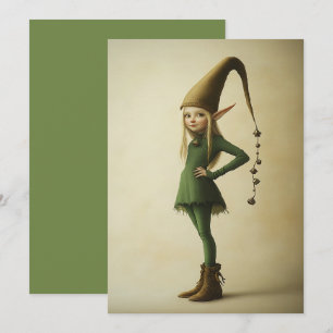 Convite Elf Floresta Encantada