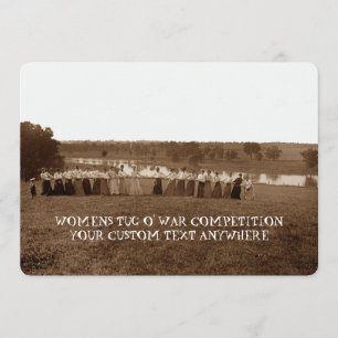 Convite Elgin IL, Rio Fox Touro-Guerra das Mulheres de 189