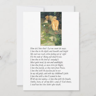 Convite Elizabeth Barrett Browning - 43