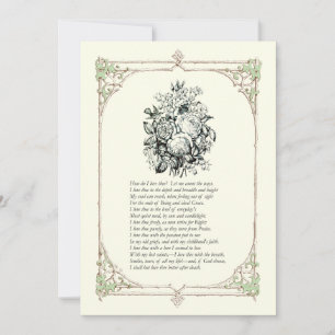 Convite Elizabeth Barrett Browning - 43