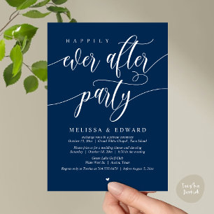 Convite Elopemento De Casamento, Feliz Nunca Depois Da Fes