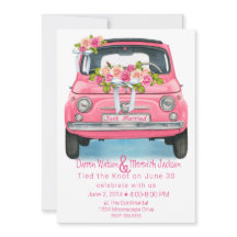 Elopete de Recem casados Rosa de Aquarela