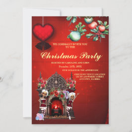 Convite Elves está ansioso pelo Natal.