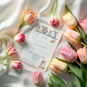 Convite Em breve, será expulso! Chá de panela de cozinha