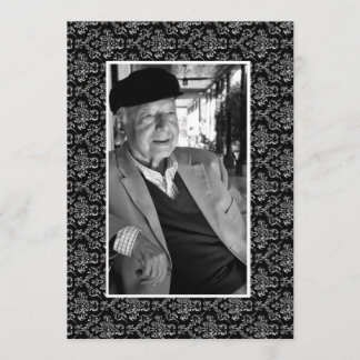 Convite Em foto Loving da observação da morte da memória